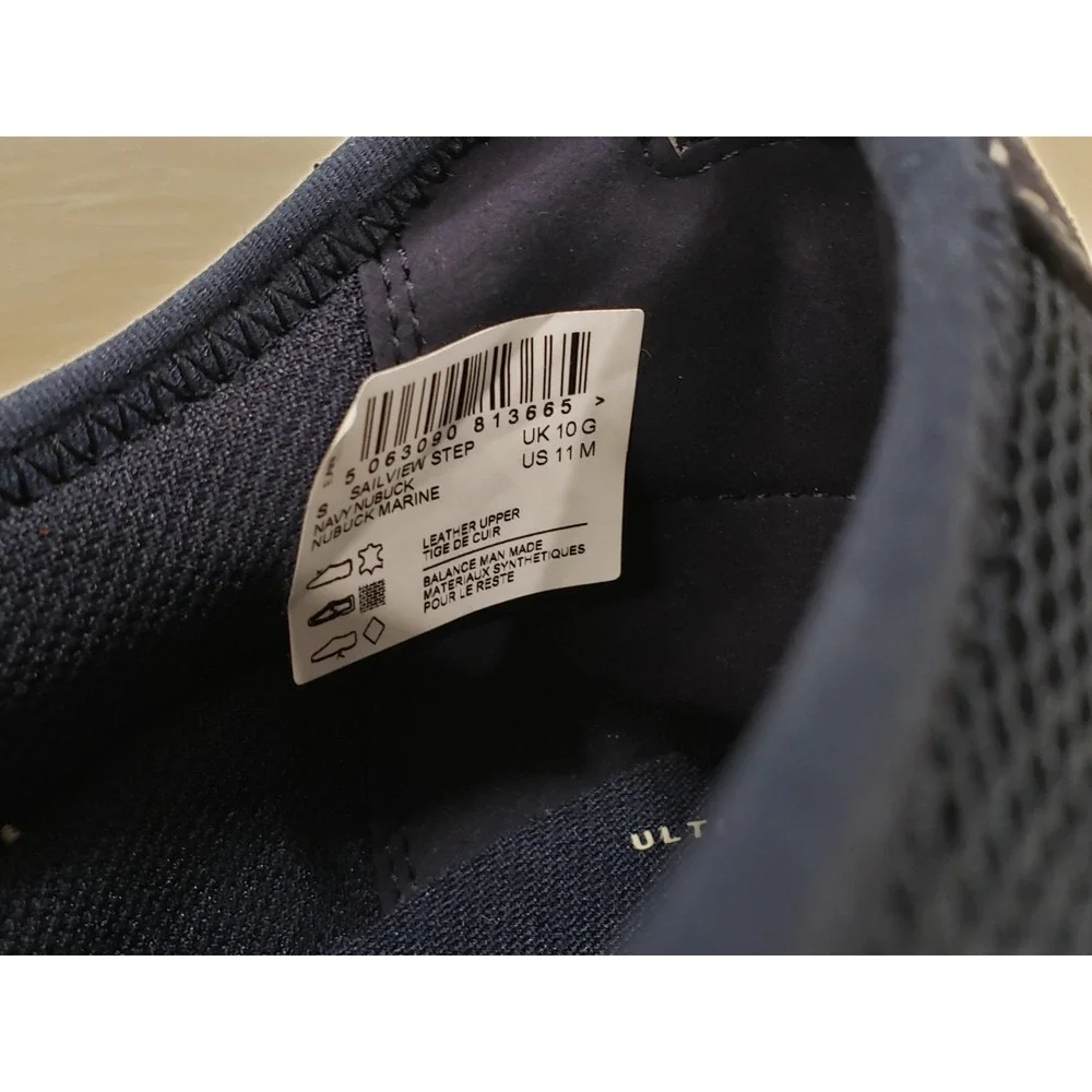NEW NO BOX‎ SIZE 11 Clarks Sailview Lace Navy Nubuck 26176972 Boat shoes loafer